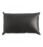 CAPA DE ALMOFADA COURO MARROM