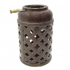 LANTERNA VAZADA DE CERÂMICA