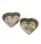 CONJUNTO 2 FORMAS DECORATIVAS HEART