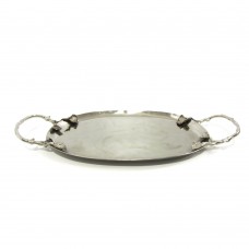 BANDEJA OVAL FOLHAS