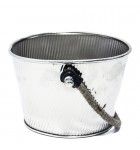 BALDE GELO METAL ALÇA CORDA