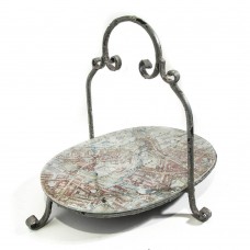 BANDEJA DE FERRO COM ALÇA