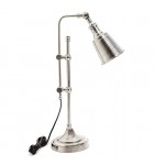 LUMINARIA DE METAL COM BANHO DE NIQUEL